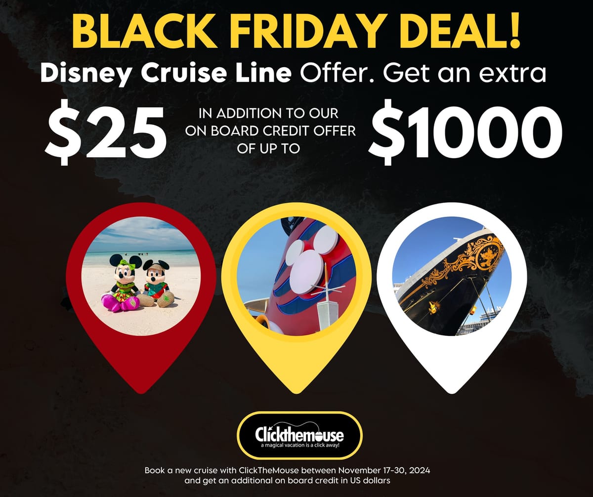 Click The Mouse Black Friday Cruise Deal